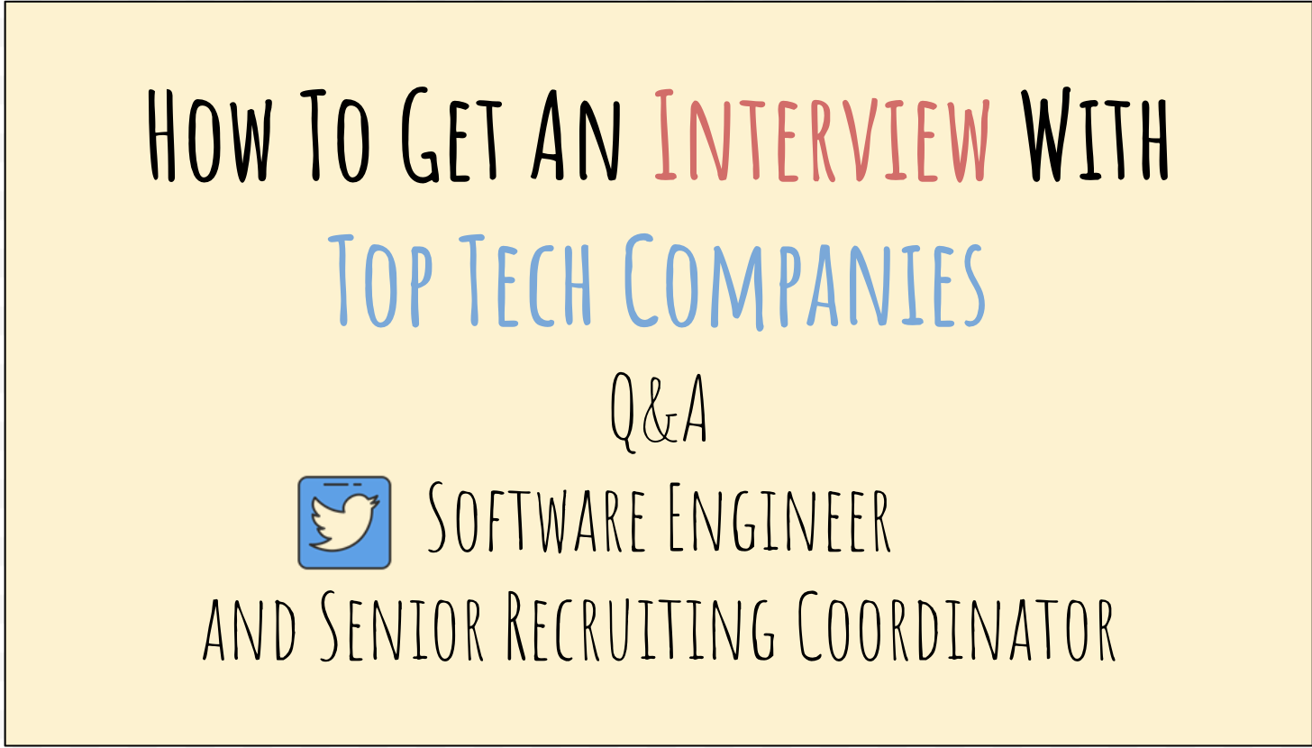 How To Get An Interview With FAANG Companies